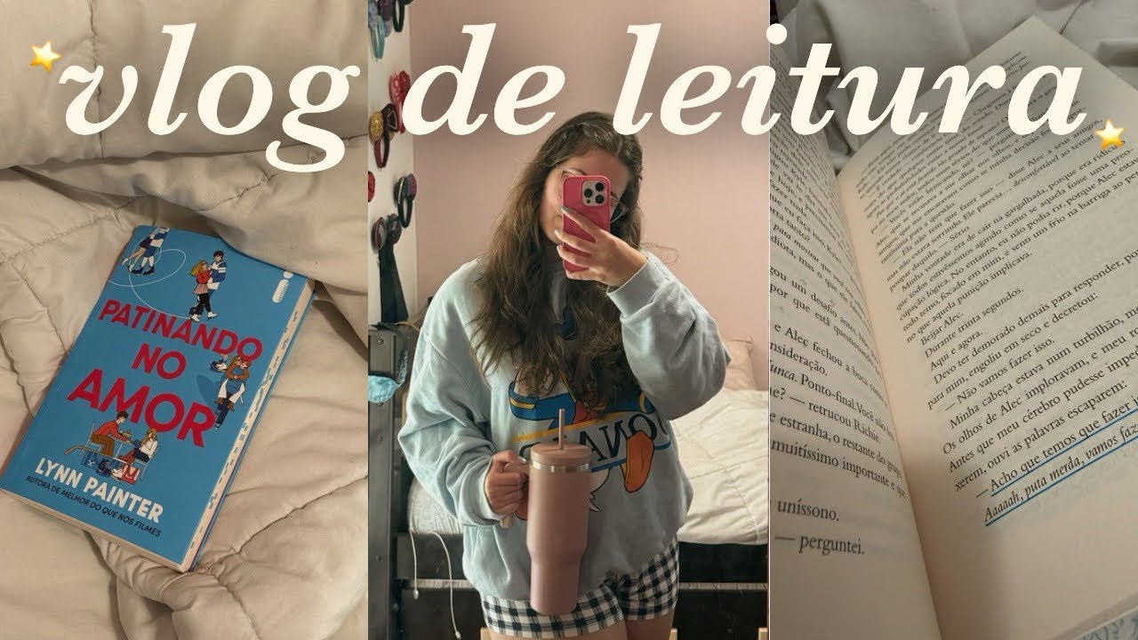 vlog de leitura ✨ lendo o novo lançamento da Lynn Painter 🩵
