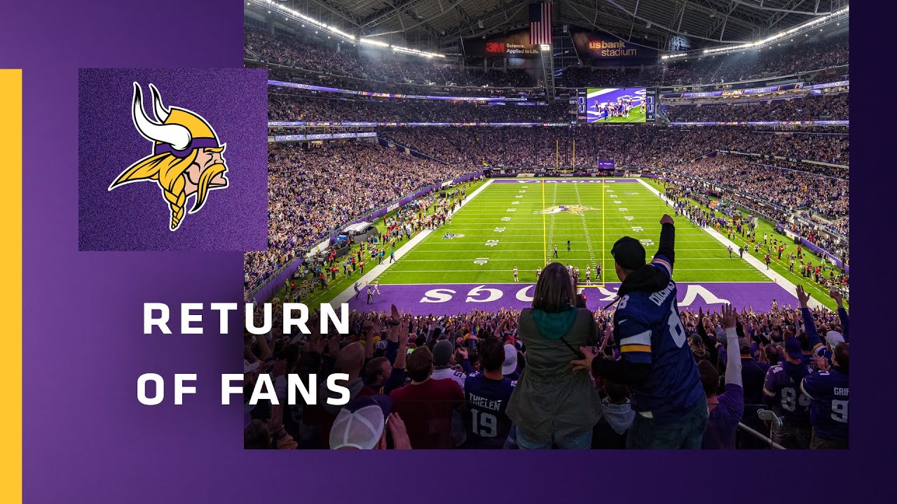 Vikings Legends Look Ahead to the Return of Fans to U.S. Bank Stadium for the 2021 NFL Season