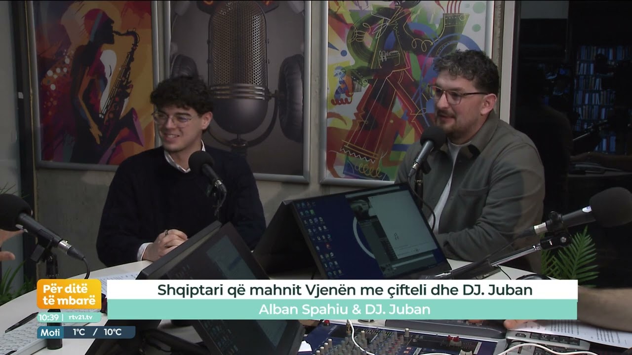 Shqiptari që mahnit Vjenën me qifteli dhe DJ Juban , Alban Spahiu & DJ Juban  17.03.2025