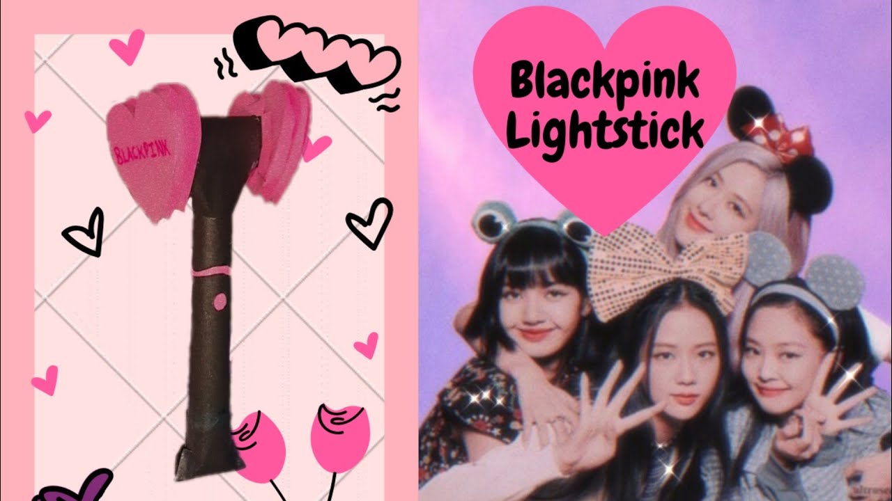 Diy Blackpink Lightstick | Handmade Blackpink Lightstick 🌸💞