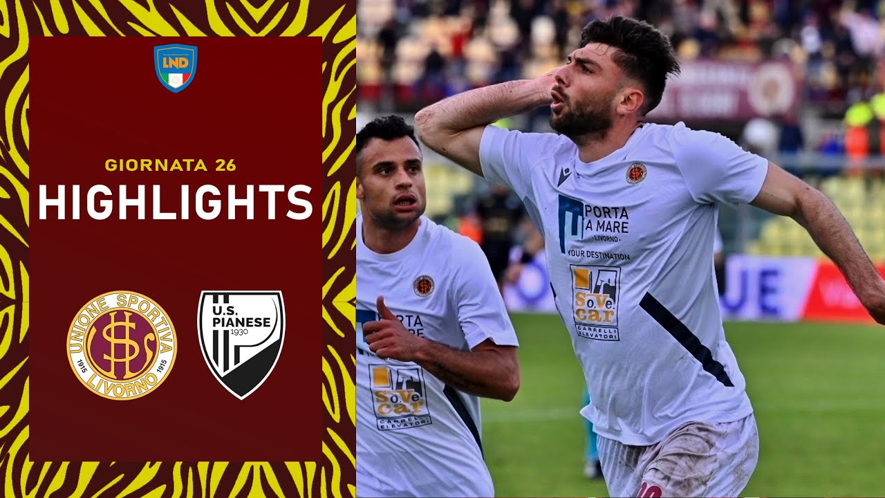 U.S. Livorno 1915 - Pianese  | Highlights Livorno TV | Telecronaca Vezio Benetti