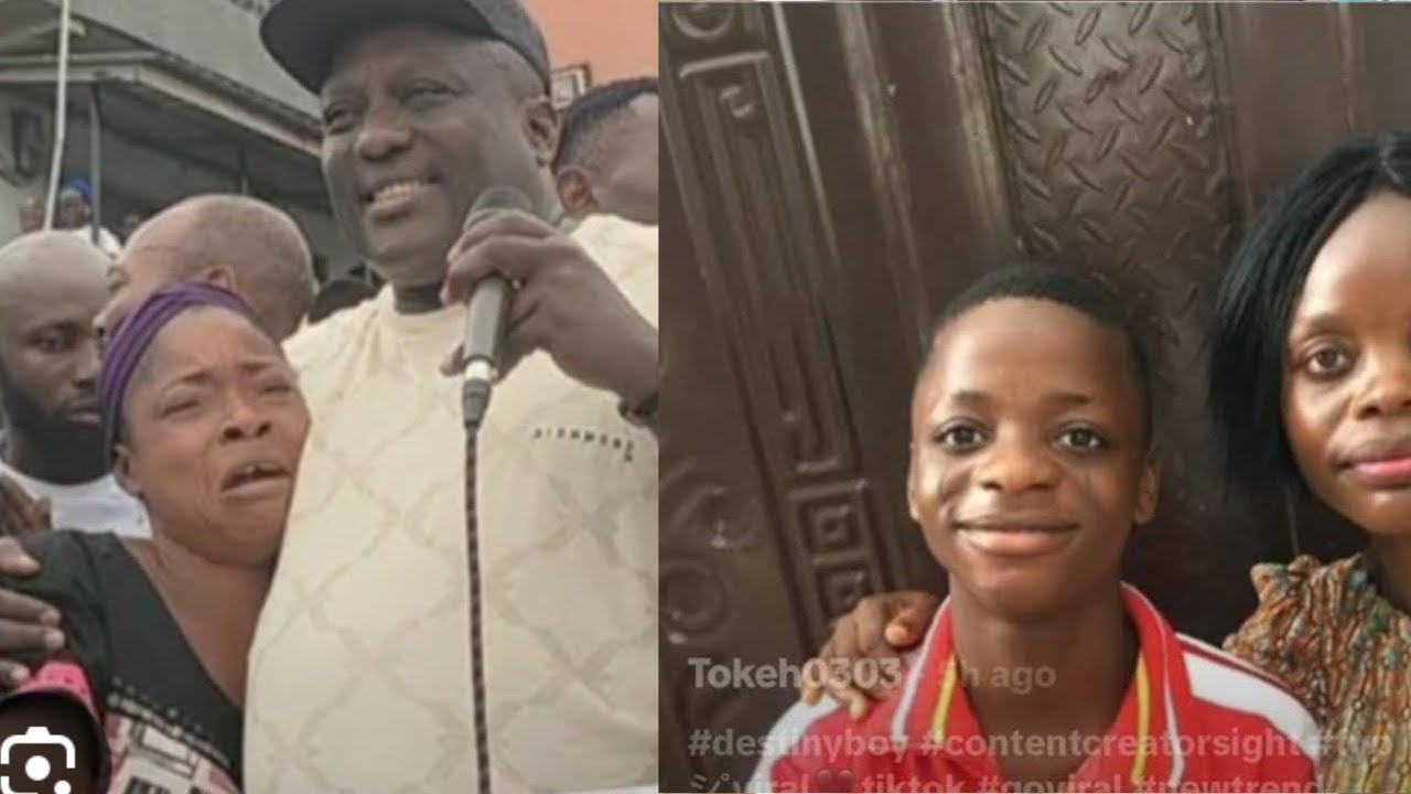 SAHEED OSUPA SHED TEARS ON STAGE AS HE REMEMBER AND SING DESTINY BOY SONGS