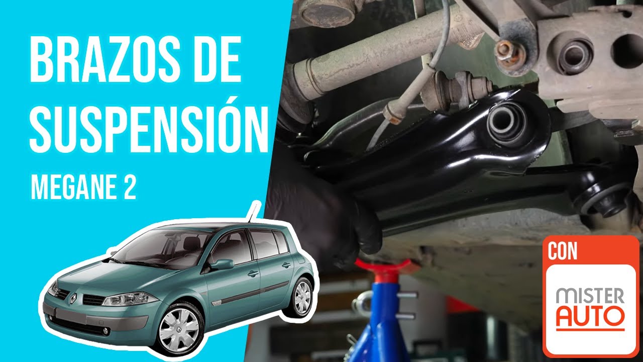 Cómo cambiar los brazos de suspensión Megane 2 🚗