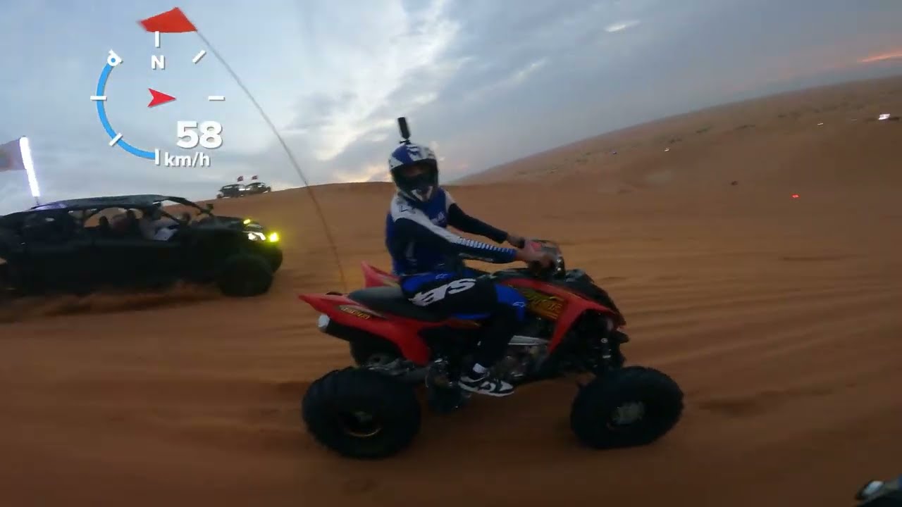 يماها رابتر 700 دوس على عرقوب البقيات Raptor 700 hill racing 