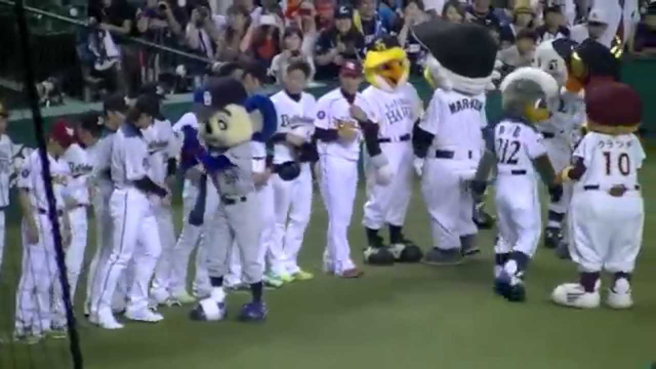 【マツダオールスター2014】ドアラ、うっかりパリーグに仲間入り【第1戦】