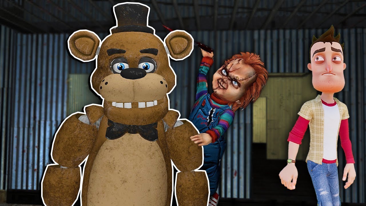 We Found Chucky in a Haunted House in Gmod! - Garry's Mod Multiplayer Chucky Survival