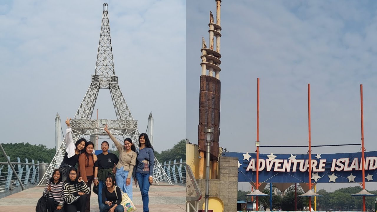 Adventure island Rohini 2025 || adventure island all rides| #delhi  #adventureisland 