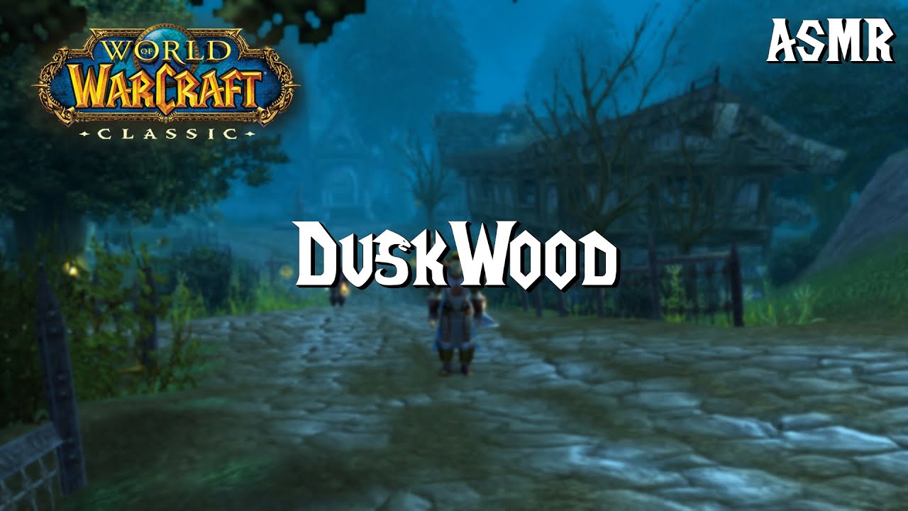 ASMR FRANÇAIS | J'explore Duskwood sur World of Warcraft Classic