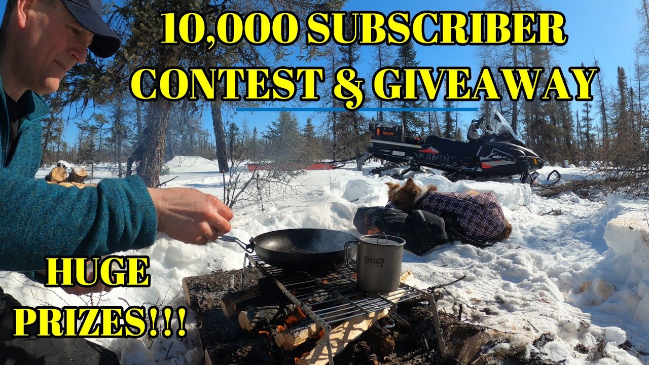 КОНКУРС И РОЗЫГРЫШ ДЛЯ 10 000 ПОДПИСЧИКОВ!!!! ОГРОМНЫЕ ПРИЗЫ!! (Поездка на снегоходе, снегоступы ...