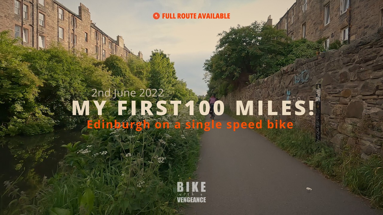 My first 100 miler (Glasgow - Edinburgh by the canals, 2nd June 2022)
