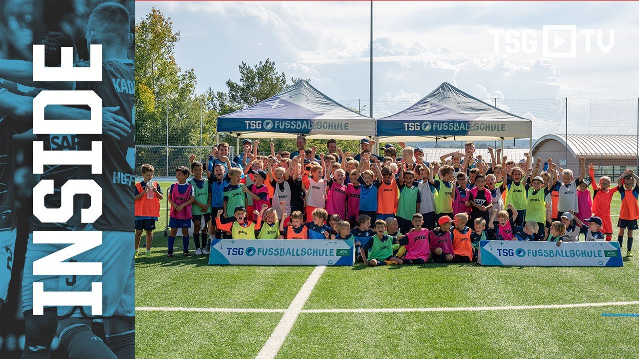 Drei Tage Fußball pur - Sommercamp der TSG-Fußballschule begeistert Nachwuchskicker aus der Region