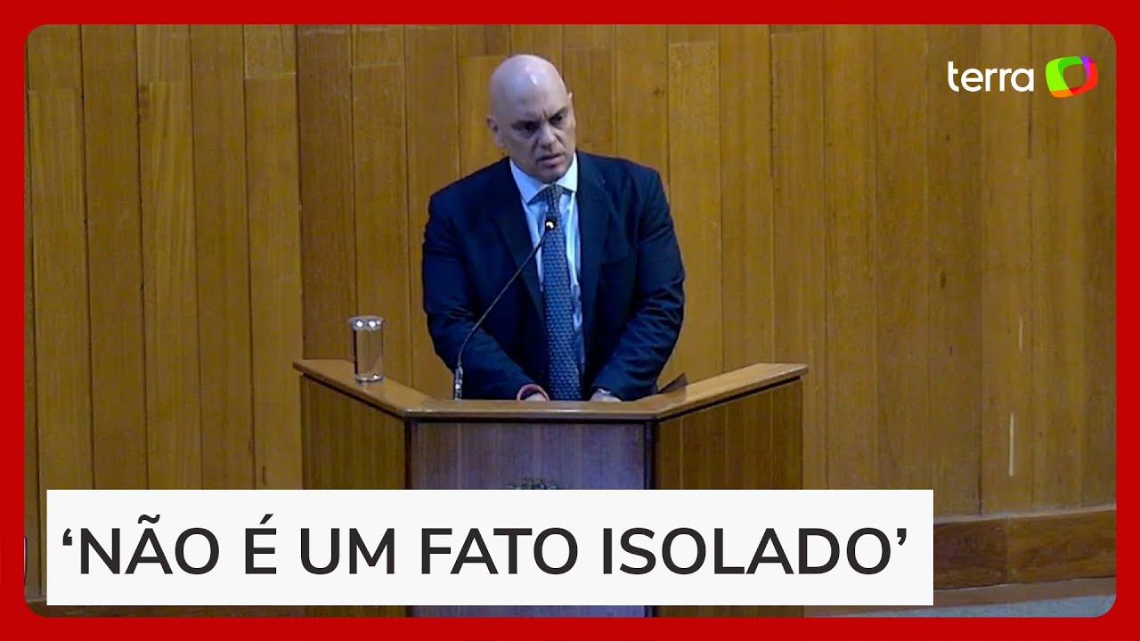 Moraes cita gabinete do ódio e diz que não há pacificação com anistia após explosões em Brasília