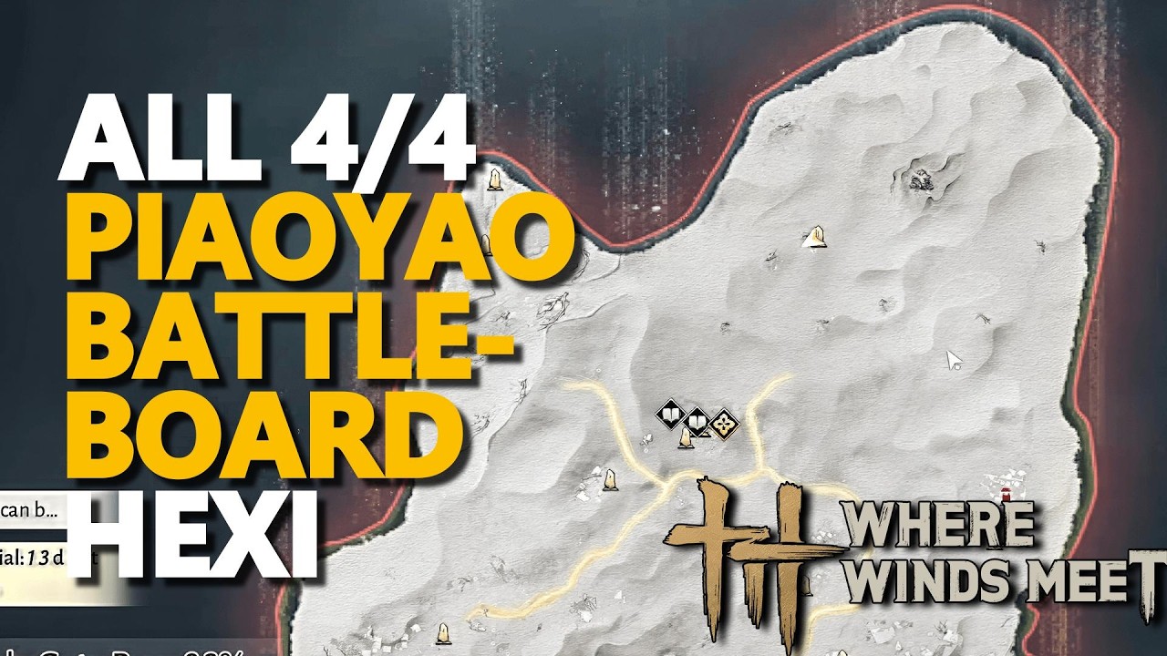 All Piaoyao Battleboard Hexi Where Winds Meet