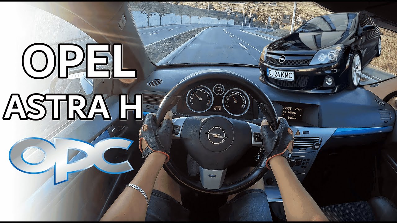 OPEL ASTRA H OPC | 2.0i TURBO 240 HP | POV Test Drive