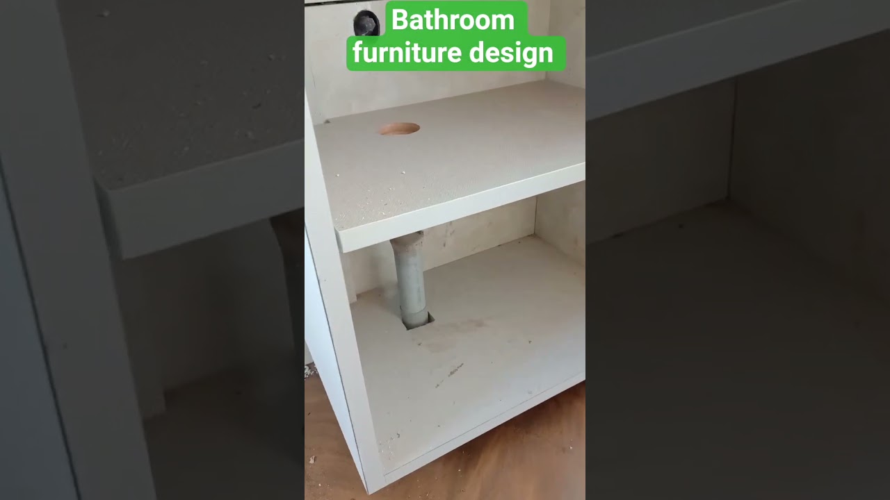 Bathroom furniture design kaise banaye ll