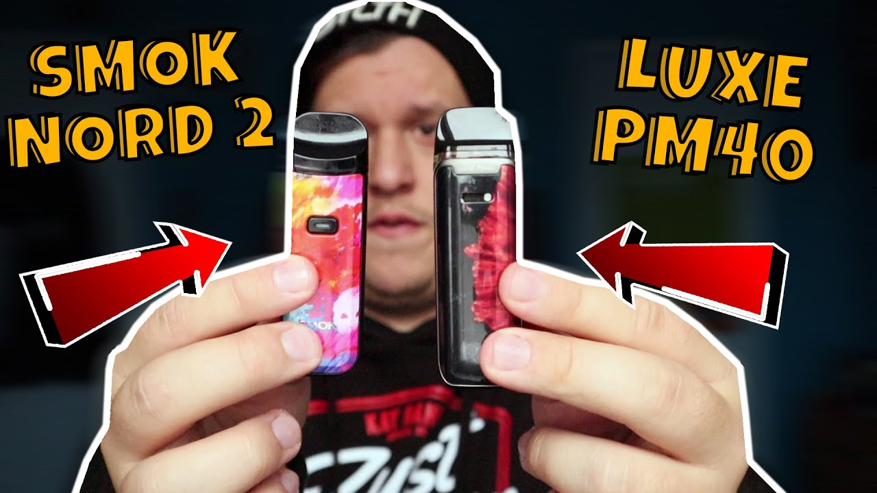 Сравнение Vaporesso LUXE PM40 и SMOK Nord 2