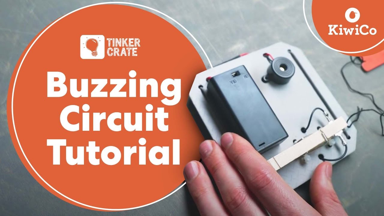 How to Make a Buzzing Circuit | Tinker Crate Project Instructions| KiwiCo