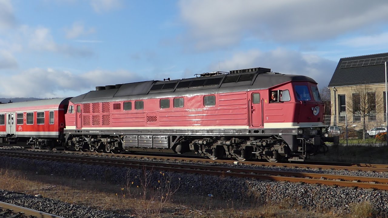 Sonderzüge im Ost - und Westharz. Eisenbahn der "Extreme". Rund um den Harz am 13.12.2025. 