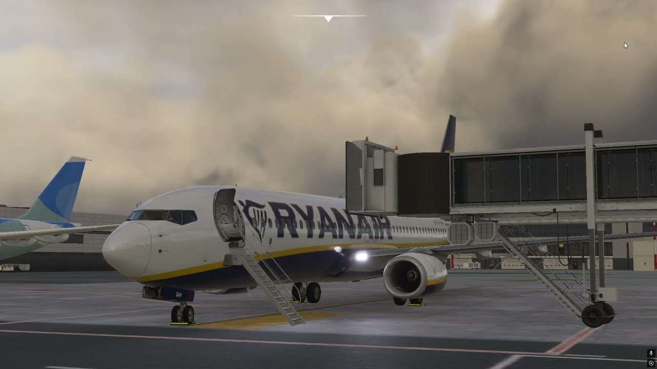 Flight from Alicante to Rome with a Boeing 737-800 PMDG in Flight Simulator 2020 || KonoAirways