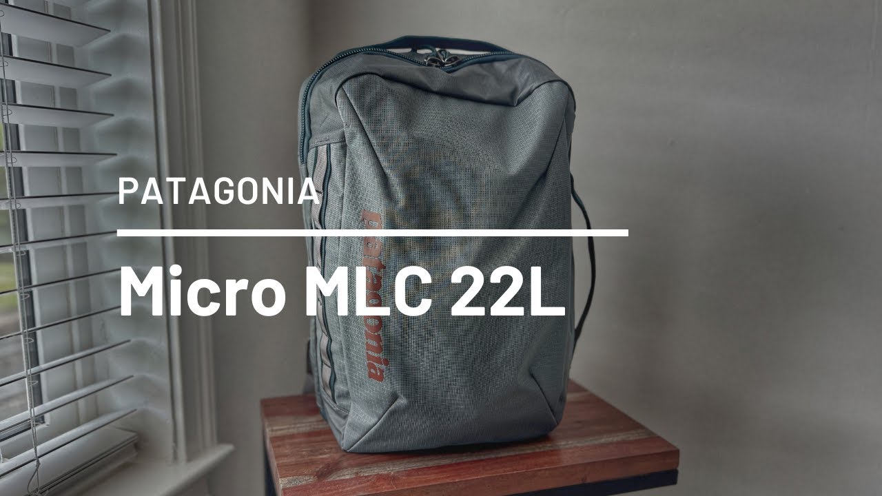 Patagonia Black Hole Micro MLC 22L Backpack Review - Minimal Carry On Travel Pack