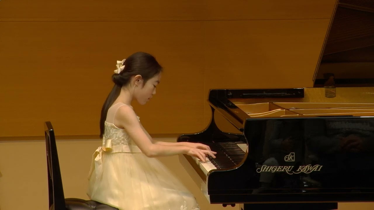 第10回（2025年度）ソナタコンクール：ソナチネ部門 銅賞 野田椛耶