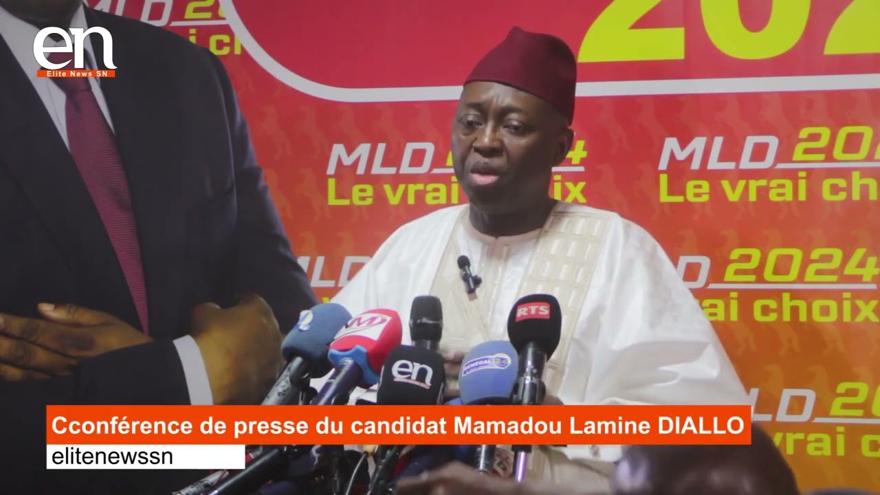 ELITE NEWS SN - Mamadou Lamine DIALLO explique ses ambitions politiques pour diriger le S&eacute;n&eacute;gal