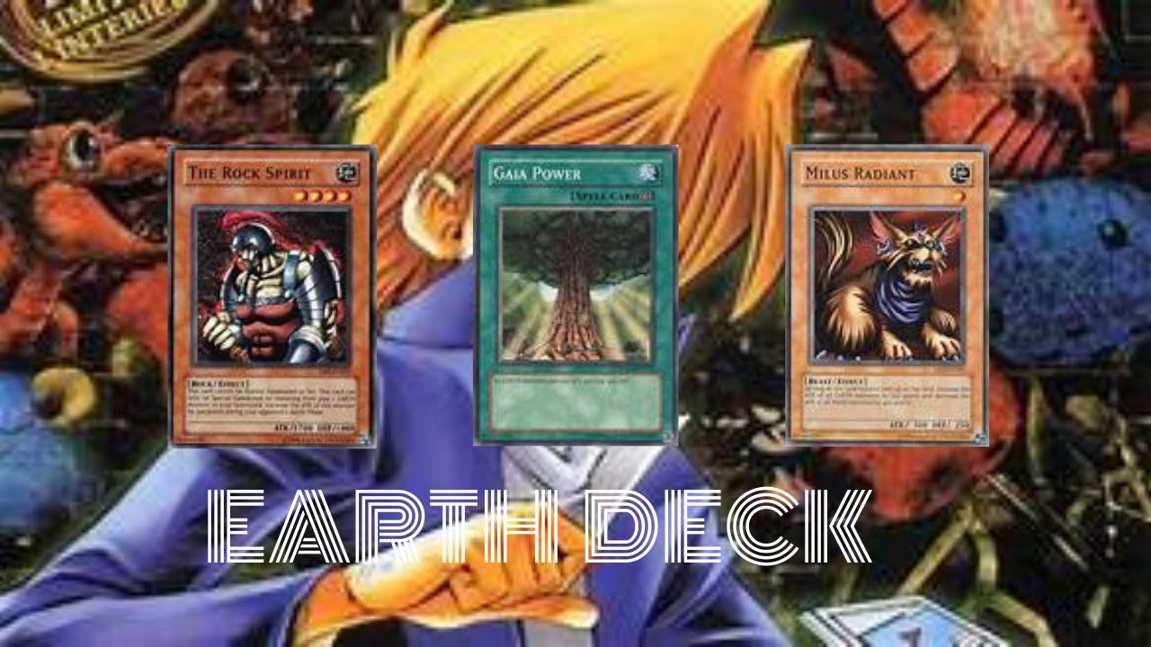 Yugioh JOEY THE PASSION Earth Deck