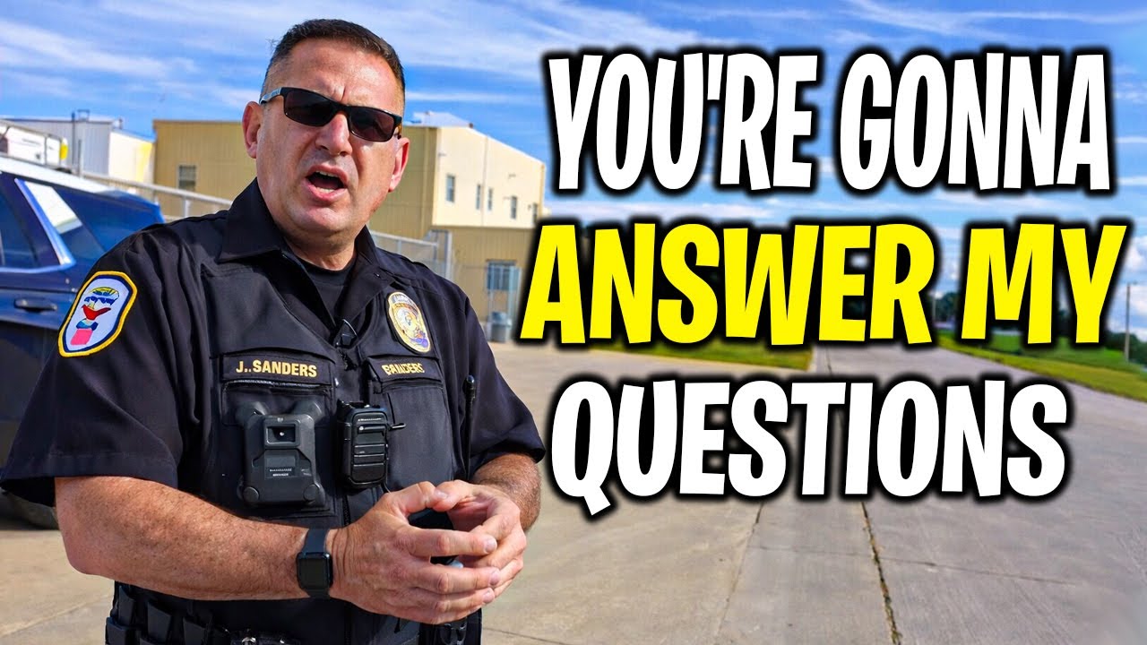 Cops Demand Answers &mdash; Auditor Stays Silent & Completely OWNS Them | ID Refusal Audit