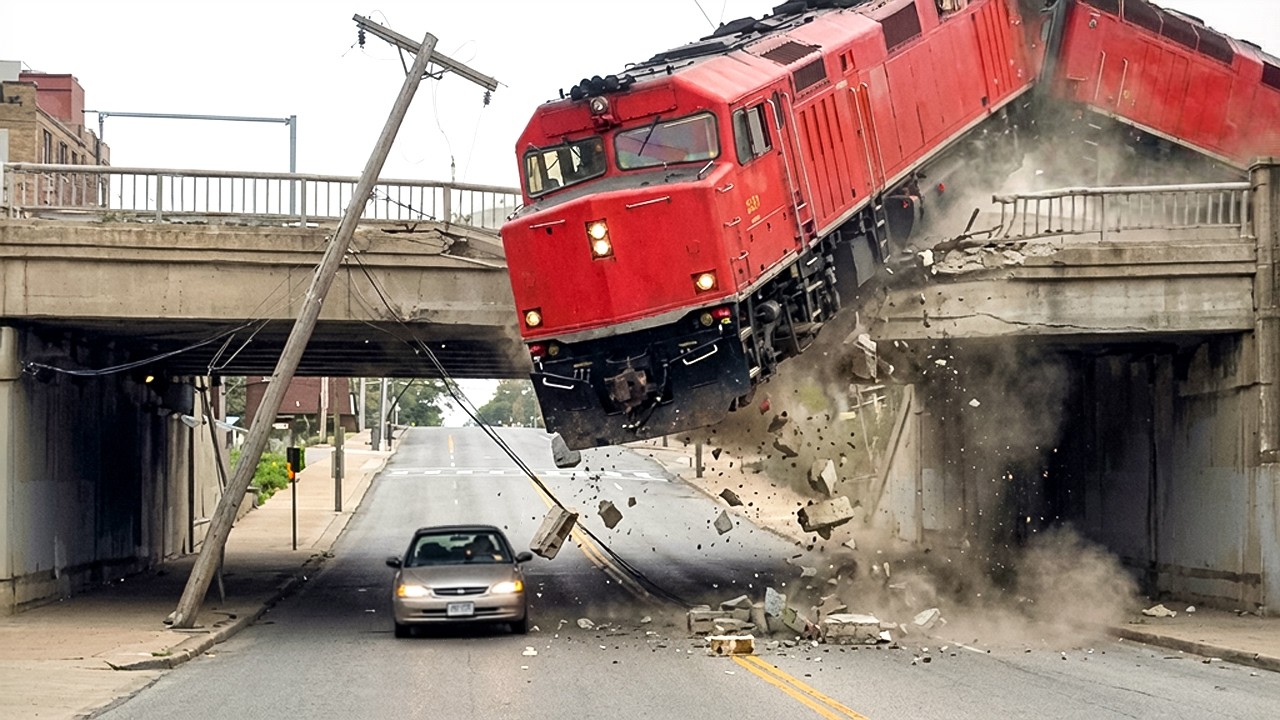 Unbelievable Train Moments Caught on Camera