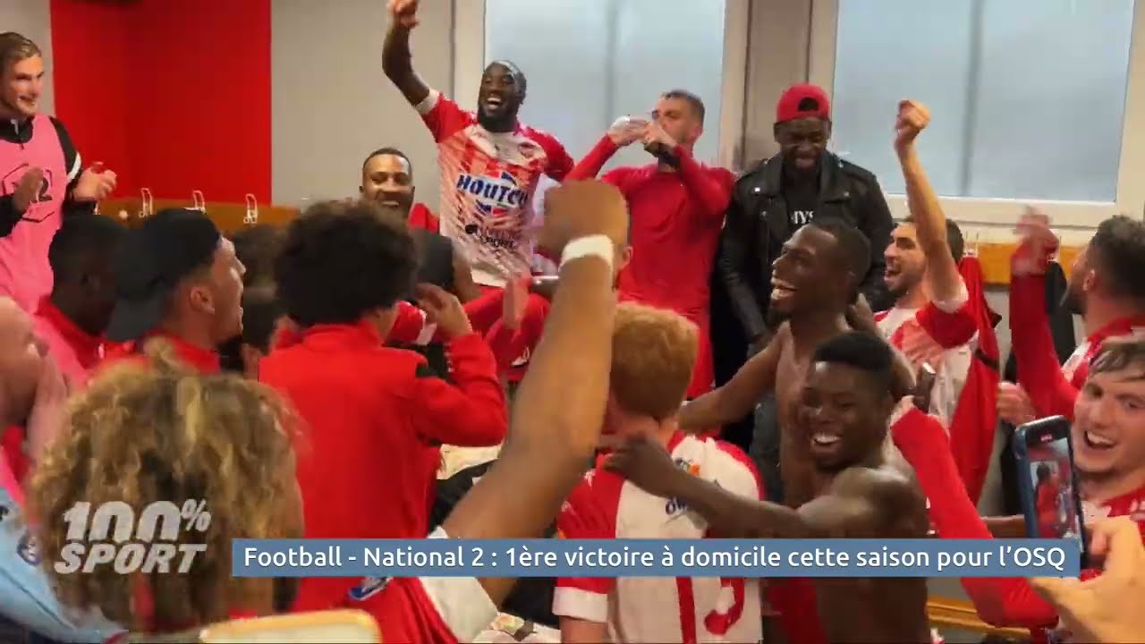 Football - National 2 : 1ère victoire à domicile cette saison pour l'OSQ