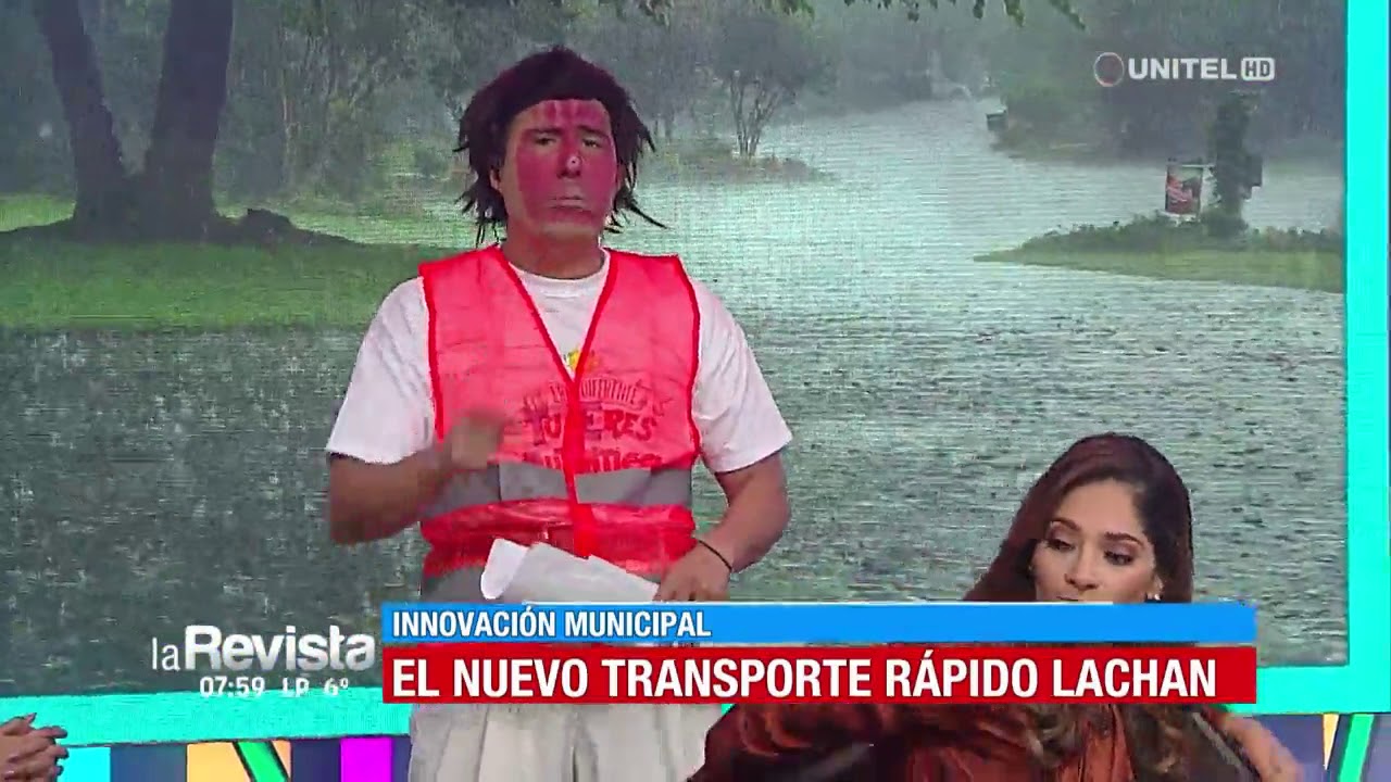 Humor: Llegó 'Lachan', el nuevo transporte rápido, cómodo e innovador