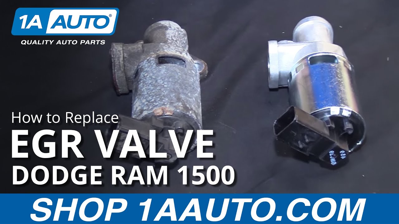 Как заменить клапан EGR 04-08 Dodge Ram 1500 V8 5.7L