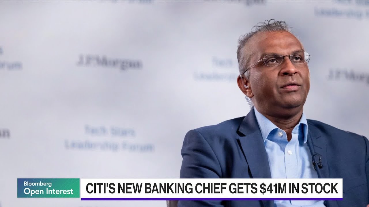 Citi's New Banking Chief Gets $41 Million in Stock
