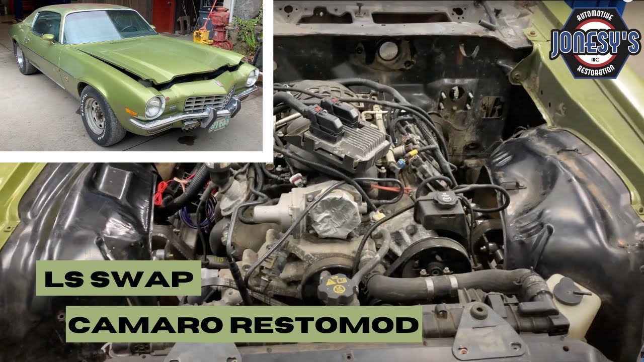 Paint Prep our LS Swap on a '73 Camaro Restomod