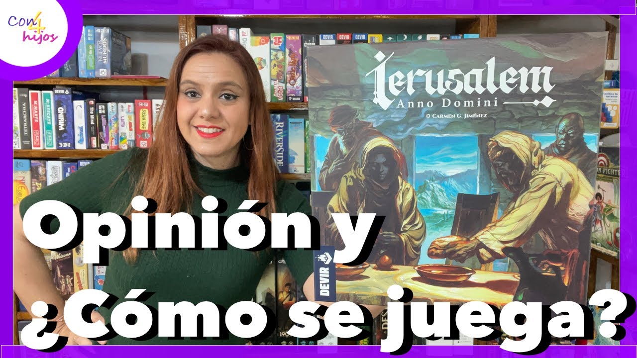 IERUSALEM ANNO DOMINI (Devir) Opini&oacute;n y &iquest;C&oacute;mo se juega a 2 jugadores?