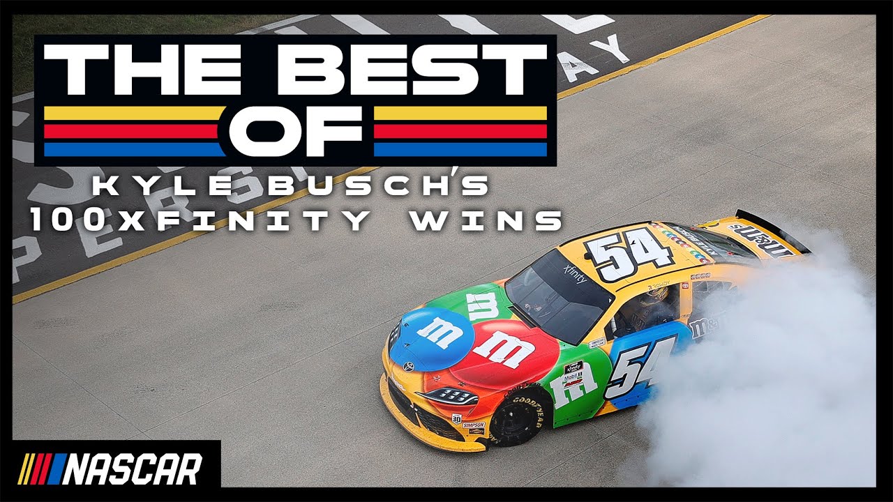 1-100, Kyle Busch's Xfinity Series Domination | Best of NASCAR | Kyle Busch's 100 NXS wins
