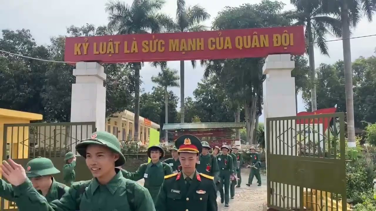 Hành trình về đơn vị của chiến sĩ mới 2026