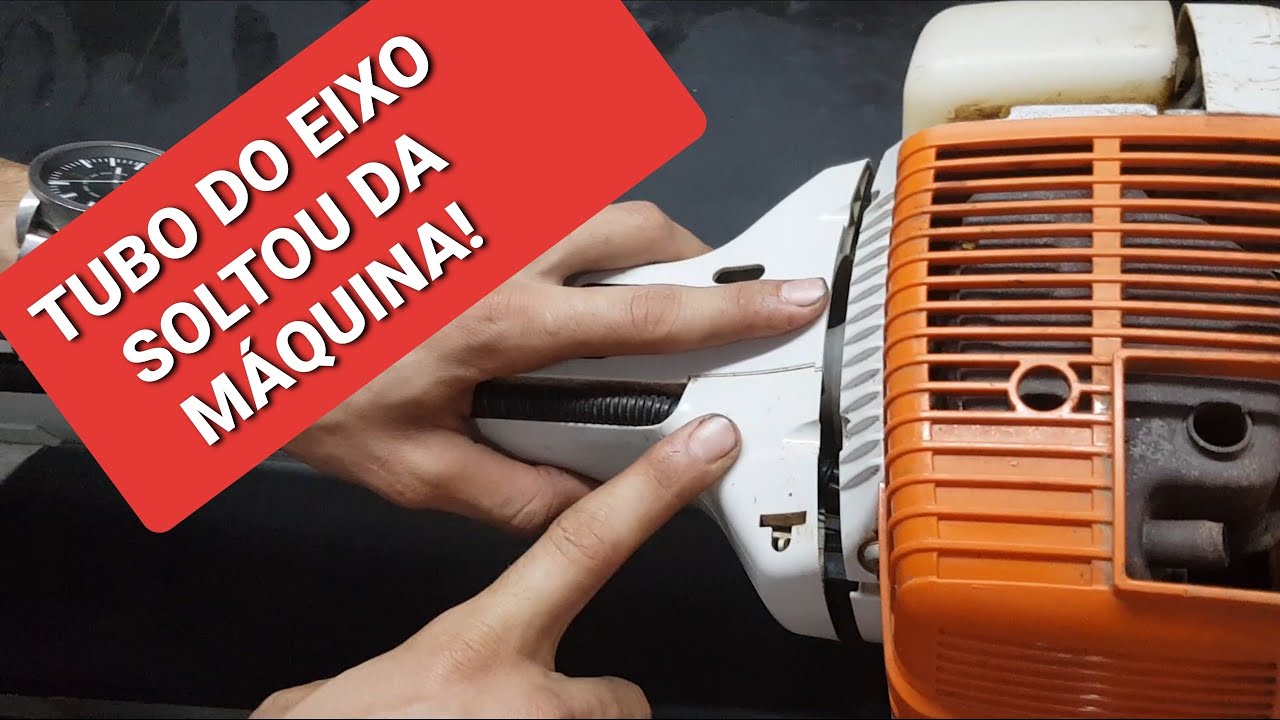 VEJA O PORQUE parou de girar a lâmina ou nylon da rocadeira STIHL FS 300 /FS 350 /FS 380