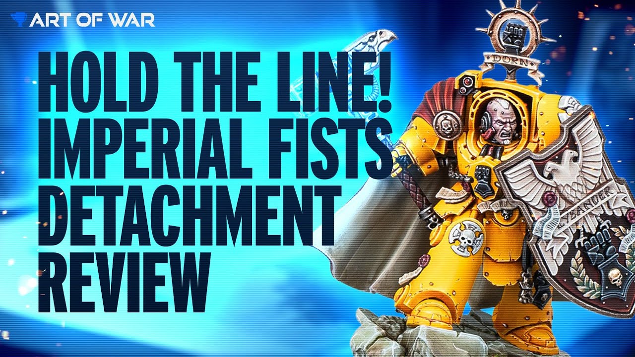 NEW Imperial Fists Emperor's Shield Detachment Review