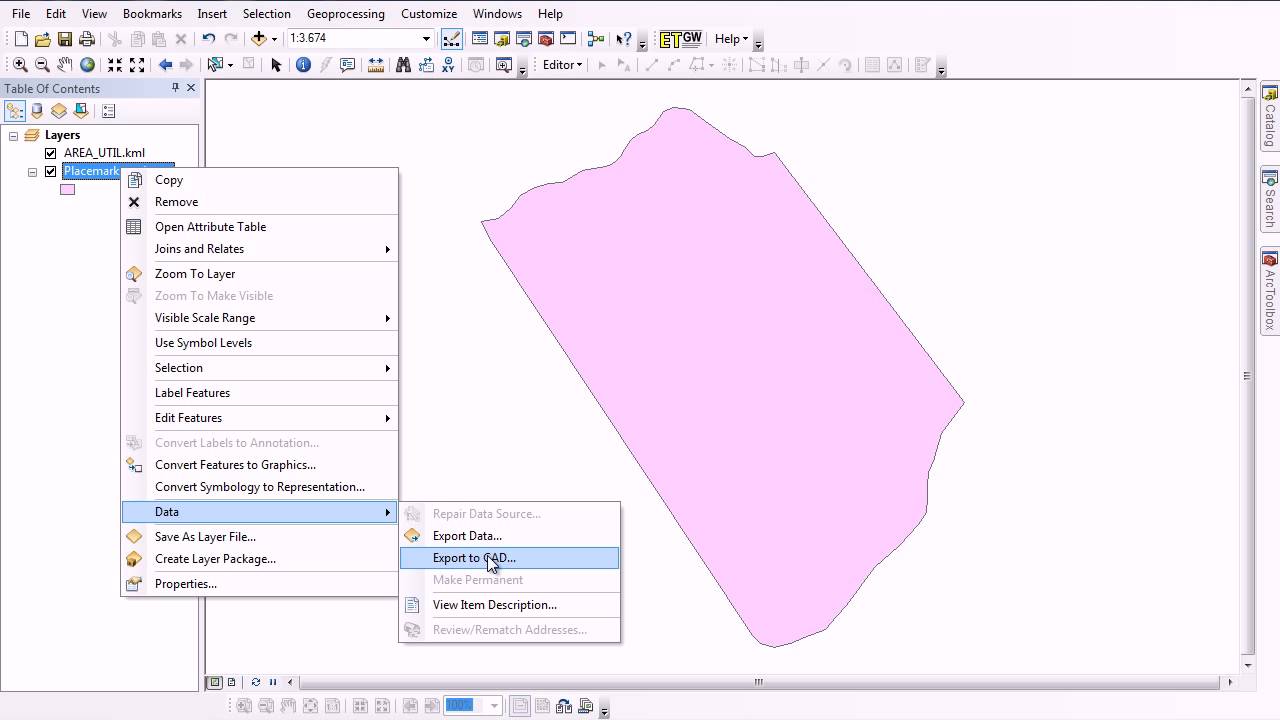 ArcGIS - Criar Polígono no Google Earth e Converter KML em Shapefile