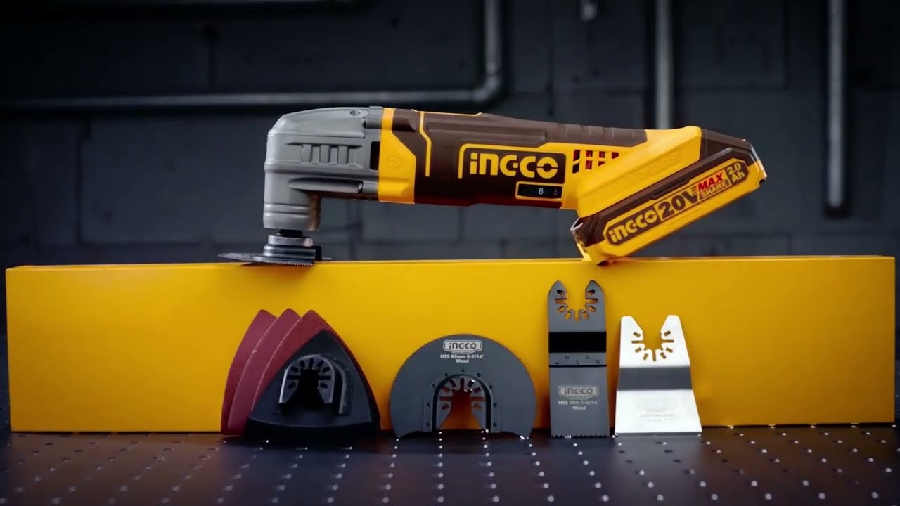 NUEVA HERRAMIENTA MULTIFUNCI&Oacute;N 20V P20S! 🔧⚡️INGCO