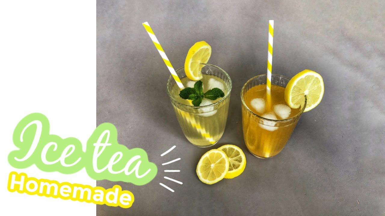 Recept: Zelfgemaakte ijsthee