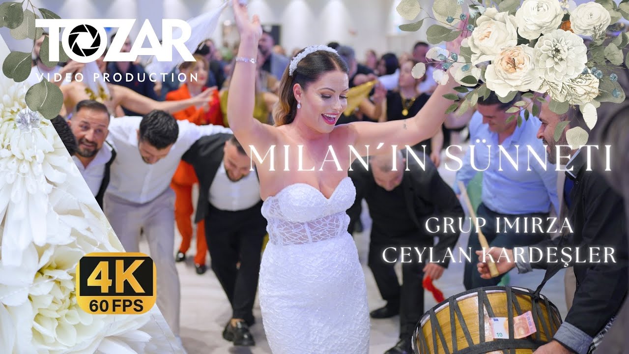 PART 1 Pazarcik Sünnet Töreni // GRUP IMIRZA // 4K60P // Milan S. // CEYLAN KARDESLER // TOZAR VIDEO
