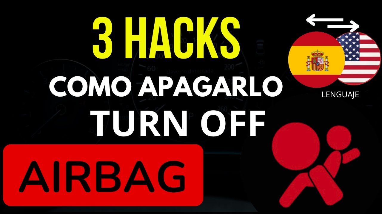 🔧 3 Formas de Apagar la Luz del Airbag 🚨 (Y Qué Significa Esta Luz en tu Auto)