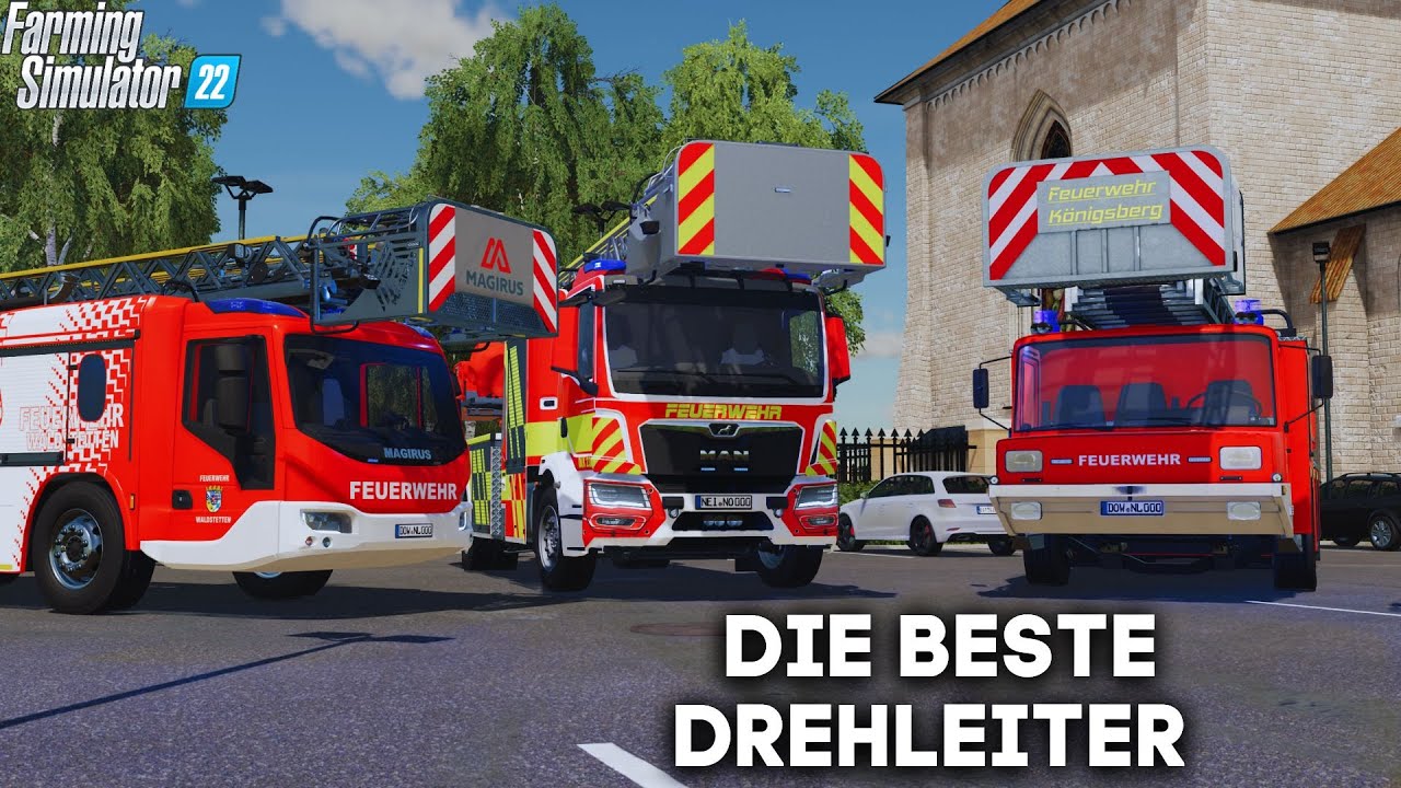 IST DAS die BESTE FEUERWEHR Drehleiter im LS22? 🤨🚒