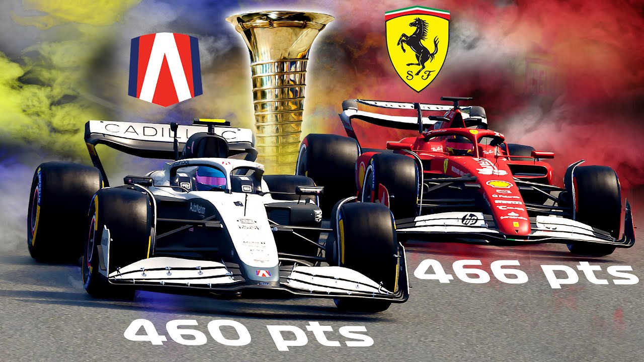 EPIC Double F1 Title Decider FINALE: Andretti Cadillac v Ferrari