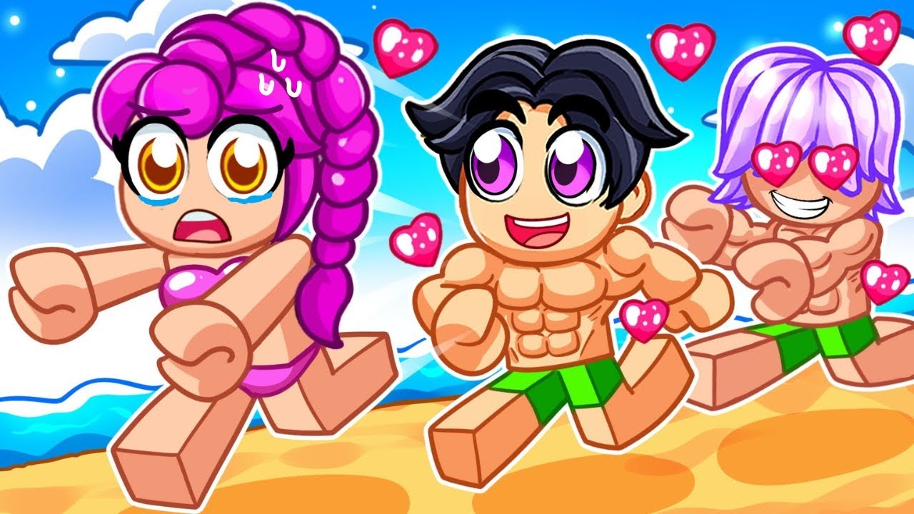 Rumi TRAPPED at BOYS ONLY Beach PARTY! (Kpop Demon Hunters)