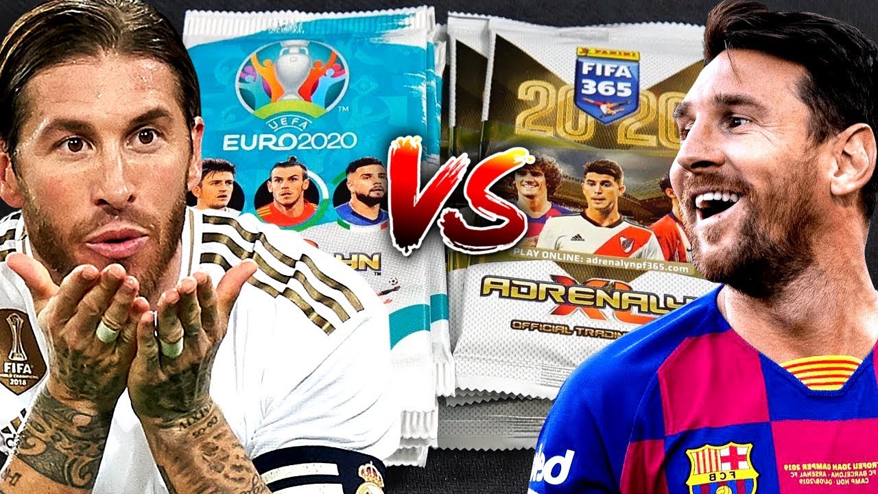 PANINI TEAM BATTLE 😱🔥 EURO 2020 vs FIFA 365 2020