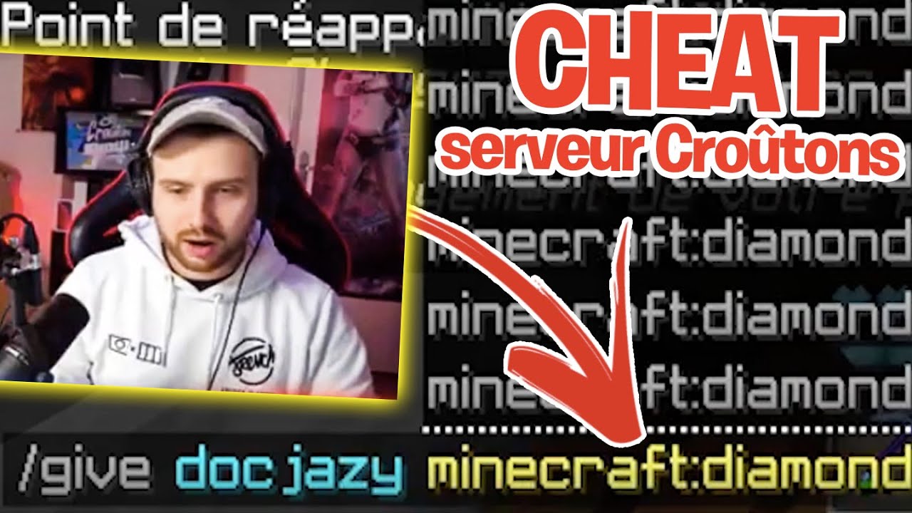 JE CHEAT SUR LE SERVEUR CROÛTON... JE ME PREND UN KARMA DU FUTUR