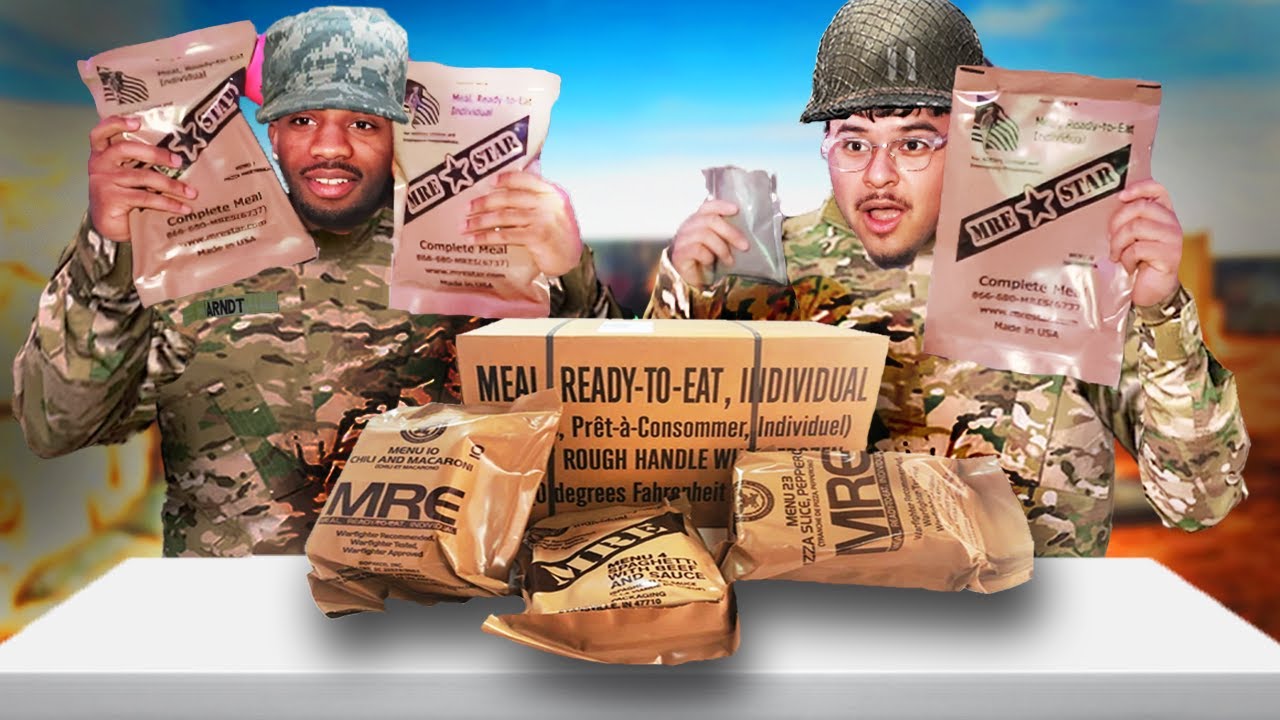 Trying Military MRE&rsquo;s!